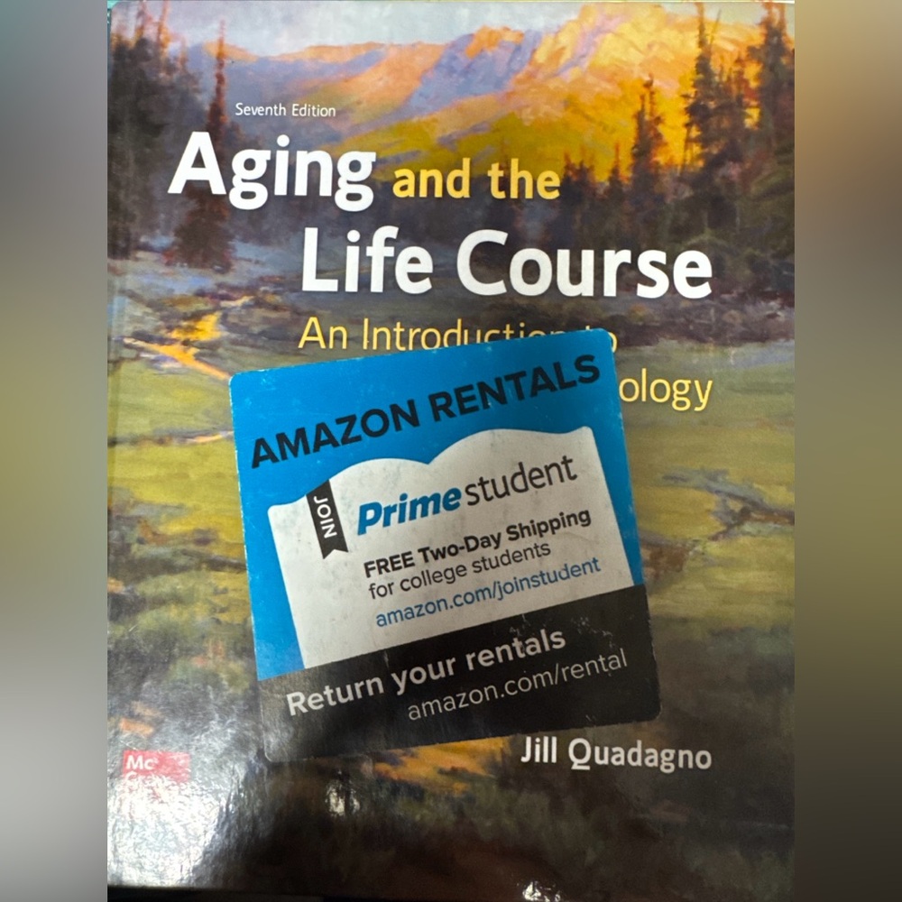 GERO (gerontology 1010) textbook